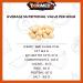 Hazelnut Kernels Blanch 1kg | Roasted Peeled Hazelnuts | Vegan Snack | Dorimed - Buy Online on SooperMarket.com