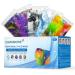 Disposable Face Masks With Designs, Individually Wrapped Masks, Breathable Face Masks (Tie Die) Tie Dye