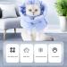Adjustable Soft Polyester Elizabethan Cat Collar for Pets - S/M (M) - Buy Online on SooperMarket.com