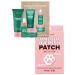 I DEW CARE Hydrocolloid Acne Pimple Patch - Timeout Blemish Happy Paws | 36 Count + Skin Care Set - Kitten My Balance On Bundle