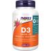 NOW Supplements Vitamin D3 2500 IU Softgels 500 Count & NOW Supplements Omega-3 1 000mg Softgels 200 Count - Buy Online on SooperMarket.com