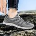 Rytejfes Sport Stylish Gym Sneakers - Lightweight Waterproof Summer Shoes for Running & Outdoor Comfort - Size 43 EU Gray - Buy Online on SooperMarket.com