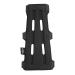 SAS 8" Armguard Archery Bow Range with 3-Strap Buckles Black
