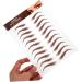 MUSISALY 5 Sheets Eyebrow Stickers Eyebrows Makeup Sticker Peel off Eyebrow Sticker Eyebrow Waterproof - Buy Online on SooperMarket.com
