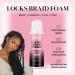 Immetee Braid Foam Hair Mousse 150ml - Extra Hold, High Shine, Moisturizing Hair Control for Braids, Twists, and Locks - Buy Online on SooperMarket.com