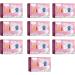 Haoyull Pack of 10 Laundry Detergent Sheets 100Pieces Explosives Salts Enzyme Cleans Tablets for Powerful Cleans - Buy Online on SooperMarket.com