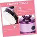 Buy Balacoo Purple Cotton Pad Powder Puff - Electric Application for Flawless Makeup | International Shipping Available - Buy Online on SooperMarket.com