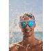 ARENA Unisex The One Mask Mirror Swimming Goggles - NS Blue-White-Black | International Shipping Available - Buy Online on SooperMarket.com