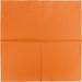 HEKU 100 Single-Colored Napkins - 3-Layer 33x33cm | 5-Pack | Highly Absorbent & Stylish Orange Napkins for Events & Gastronomy - Buy Online on SooperMarket.com