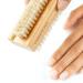 GREENTH PRO 100% Boar Bristle Nail Brush Set - 3PCS Wooden Nail Scrub Brush for Toes and Nails Cleaning - Buy Online on SooperMarket.com