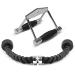 Yes4All Tricep Press Down Cable Machine Attachment Set, LAT Pulldown Attachment, Cable Machine Accessories For Home Gym B. Double D Handle + TricepRope
