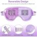 Gamufw Cooling Eye Mask Hot Cold Therapy Gel Eye Mask for Puffy Eye Migraine Relief Headache Dark Circles Dry Eyes Swollen Eyes Sinus Pain (Purple) - Buy Online on SooperMarket.com