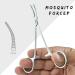 Stainless Steel Pet Ear Locking Forceps 5-Inch - Grooming Tweezers & Hemostat for Dogs - Spire Tools - Buy Online on SooperMarket.com