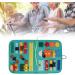 Fidget Blanket for Alzheimer Patients Anxiety Relief Autistic Dementia Sensory Pad - Buy Online on SooperMarket.com