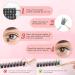 Glowing Win Single Eyelash Extensions - 72 PCs DIY Volume Cluster Lashes (10-16mm) - Natural Wispy Individual False Eyelashes - Buy Online on SooperMarket.com
