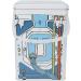 Large Capacity Laundry Powder Detergent Container the Washing Machine Design Metal Powder Box for Storing Washing Tablets Blue - Buy Online on SooperMarket.com