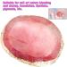 Polish Mix Palette Resin Nail Art Palette Paint Drawing Color Dish Golden Edge Resin Stone Paint Drawing Color Dish Manicure Nail DIY Tool(Red) - Buy Online on SooperMarket.com