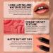 CoralBeau 12-Piece Matte Lipstick Set - Waterproof Crayon Pack with Nude Pink, Mauve & Red Shades - Long-Wearing Formula for Rich Color & Velvety Finish - Buy Online on SooperMarket.com