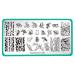 Shop Maniology Forest Wonders Nail Stamping Plate Set - Unique Mushroom & Frog Nail Art for Stunning Manicures - Buy Online on SooperMarket.com
