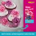 Decocino Edible Roses - Lila & Rosa | 16 Pieces for Wedding & Birthday Cake Decorations | Perfect for Cupcakes & Muffins - Buy Online on SooperMarket.com