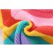 Mud Kingdom Baby Girl Rainbow Stripe Sweater Pullover - Pink 18-24 Months - Buy Online on SooperMarket.com