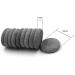 10 Round Basalt Stones for Rock Painting - 5.2cm Diameter, Natural Canvases for Mandala Art - Buy Online on SooperMarket.com