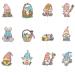 Easter Cake Decor Set 12Pieces Of Charm Rabbit Gnomes Easter Cupcake Toppers Cupcake Pick Festive Dessert Toppers Festive Dessert Embellishments