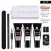 Fast Nail Extension Poly Gel Starter Set | Thickening Polygel for Acrylic Nails | DIY Salon Kit - Unit Size #05 - Buy Online on SooperMarket.com