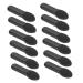 Baluue 400 Pcs Mini Eyeshadow Swab Eyelash Spoolie Mini Lip Brush Eyelash Applicator Lip Balm Brush Plastic