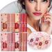 3 Pack Waterproof Nude Liquid Lipstick - Long-lasting Moisturizing Gloss | Non-Stick Lip Color - Make-Up #04 - Buy Online on SooperMarket.com