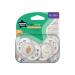 Tommee Tippee Night Time Glow in the Dark Pacifiers 18-36m - BPA-Free, Symmetrical Design, Includes Sterilizer Box - 2 Count - Buy Online on SooperMarket.com