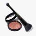 LAURA GELLER NEW YORK Blush-n-Bronze Marbleized 2-in-1 Bronzer Blush Apricot Bronze - Dual-Ended Blush and Bronzer Precision Brush (2 PC)