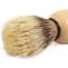 Premium Shaving Brush for Men | Wooden Handle Razor Brush | Facial Hair Grooming Tool | Ideal for Home & Salon Use - Buy Online on SooperMarket.com