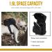OneTigris Eureka Dog Backpack for Small Dogs - Lightweight Black XS with Poop Bag Dispenser | Ideal for Daily Hiking - International Shipping Available - Buy Online on SooperMarket.com