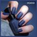 Blue Matte Nail Polish Quick Drying Nail Polish Long-Lasting Nail Polish Highly Pigmented Velvet Varnish Nail Polish Non-Toxic DIY Nail Art Manicure (60) - Buy Online on SooperMarket.com