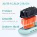 Cordless Hair Straightener Brush - Webeauty Negative Ion Mini Travel Straightener for Women Fast Heating USB Rechargeable Dual Voltage Blue Green - Buy Online on SooperMarket.com