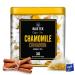 BLUE TEA - Chamomile Cinnamon Herbal Tea - 30 Tea Bags | CAFFEINE FREE | Vegan - Gluten Free - Non-GMO | Eco-Conscious Tin Pack|