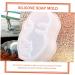 STOBOK Face Resin Molds 2pcs Silicone Mold Hand Mold Silicone Cake Mold Handmade Soap Mold Candy Mold Human Face Manual Soap Molds Scented Candle Mold Crafts Household Silica Gel - Buy Online on SooperMarket.com