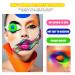 Neon Pigment Eyeshadow Powder - 6 UV Glow Colors for Bold Makeup | FindinBeauty Christmas Face & Body Art - Buy Online on SooperMarket.com