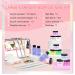 Acrylic Nail Kit for Beginners - Professional 10 Color Powder Set with Brush - Nail Extension Form Set-2 - Buy Online on SooperMarket.com