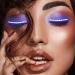 Colorfullavie LED Light False Eyelashes - Waterproof Unisex Luminous Makeup for Parties Bars & Halloween - Buy Online on SooperMarket.com