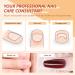 Saviland Poly Gel Nail Kit - 7 Glitter Colors with Slip Solution | Halloween Nail Art Builder Kit for Manicure Beginners | DIY Red Gold Poly Gel Nail Extension Set - Buy Online on SooperMarket.com