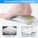 Mokido Orthopedic Highpads 1.0 for Men - Adjustable Heel Lifting Insoles for Flat Feet Gray 1.37in/3.5cm - Optimal Comfort for Labor Boots - Buy Online on SooperMarket.com
