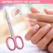 Cuticle Scissors Curved Multipurpose Little Beauty Nail Scissors Manicure Pedicure Eyebrows Eyelash Nose Beard Mustache Hair Trimming Grooming Shears for Men Women (Silver 4.5 Inch) 4.5 Inch Silver - Buy Online on SooperMarket.com