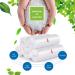 4 Gallon 220 Count Clear Trash Bags - Small Garbage Bin Liners for Home & Office - Fits 12-15 Liter Cans - Strong Plastic Bags - 20.4x17.3 Inch - Pack of 200 - Buy Online on SooperMarket.com
