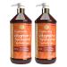 Arganatural Brightening Vitamin C Shower Gel, 2-Pack 960ml/32 fl oz, Skin Soothing and Brightening Shower Soap, Lightly Scented, Deep Skin Moisture Brightening Vitamin C 32 Fl Oz (Pack of 2)