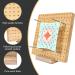 8 Bamboo Crochet Blocking Board Kit with Stainless Steel Rod Pins- Perfect Gift for Granny Squares Enthusiasts - Buy Online on SooperMarket.com