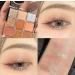 Lovelycat 9 Colors Glitter Eyeshadow Makeup Palette Matte High Pigmented Colorful Creamy Texture Eye Shadow Powder Natural Waterproof Long Lasting Eyeshadow Powder Cosmetics (orange) - Buy Online on SooperMarket.com