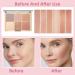NewBang 6-Color Blush Highlighter Makeup Palette - Matte, Shimmer & Metallic Finish for Contouring, Blushing & Highlighting - Long Lasting & Waterproof Formula for a Natural Sparkle - Women's Face Blusher - Buy Online on SooperMarket.com