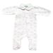 Magnet Mouse: Original Magic Mouse Sleepsuit Cotton Onesie with magnetic fastenings (no fiddly poppers or buttons) Pale Pink One Size